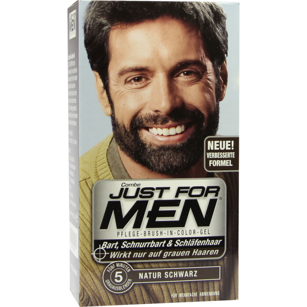 JUST for men Brush in Color Gel schwarz