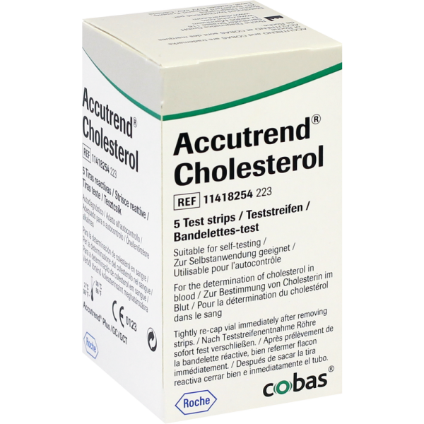ACCUTREND Cholesterol Teststreifen