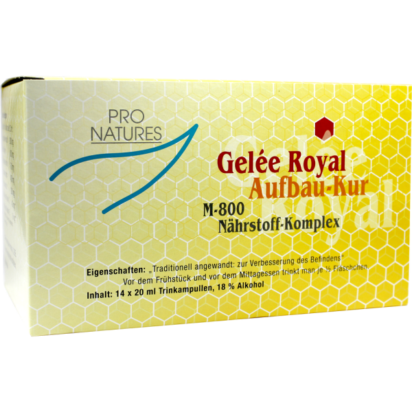 GELEE ROYAL Aufbaukur M800 Trinkampullen