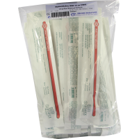 WATTESTÄBCHEN Holz 15 cm großer Kopf steril