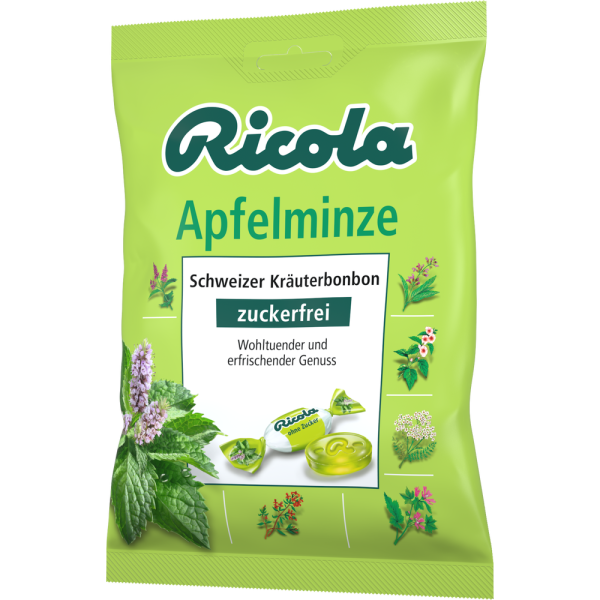 RICOLA o.Z.Beutel Apfelminze Bonbons