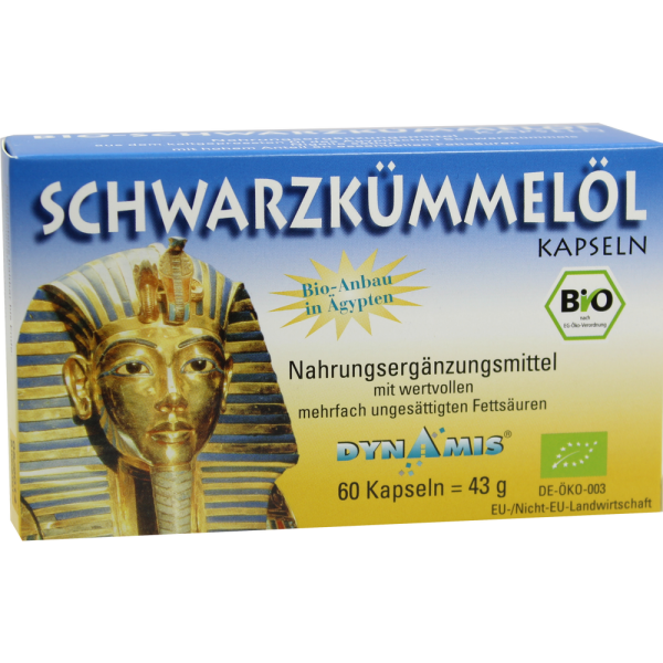 SCHWARZKÜMMEL BIO ägypt.Kapseln
