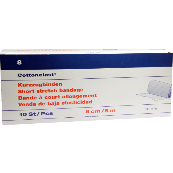 KURZZUGBINDE Cottonelast 8 cmx5 m