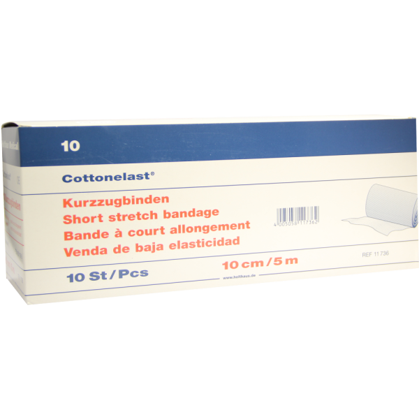 KURZZUGBINDE Cottonelast 10 cmx5 m